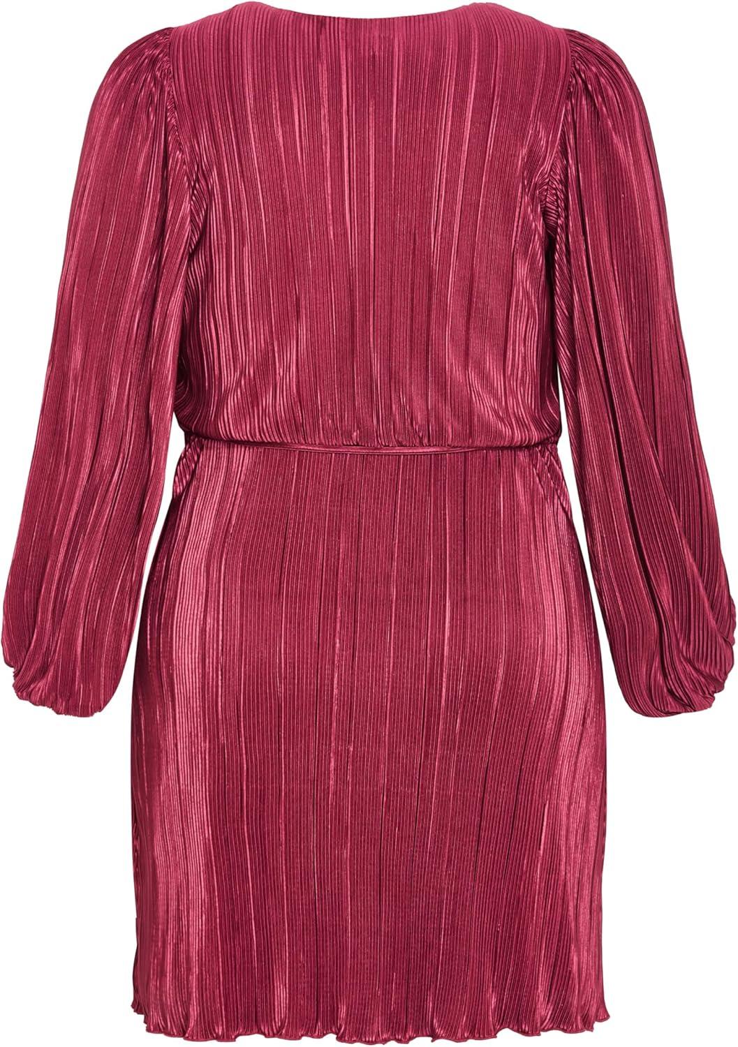 image:imageCity Chic Womens Plus Size Dress KiraPlum
