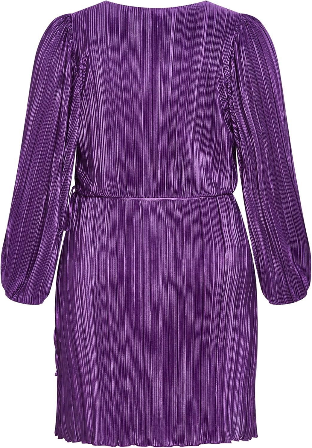 image:imageCity Chic Womens Plus Size Dress KiraRoyal Purple