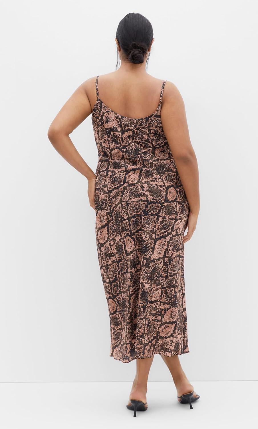 image:imageCity Chic Womens Plus Size Dress Kyra PrintSnake