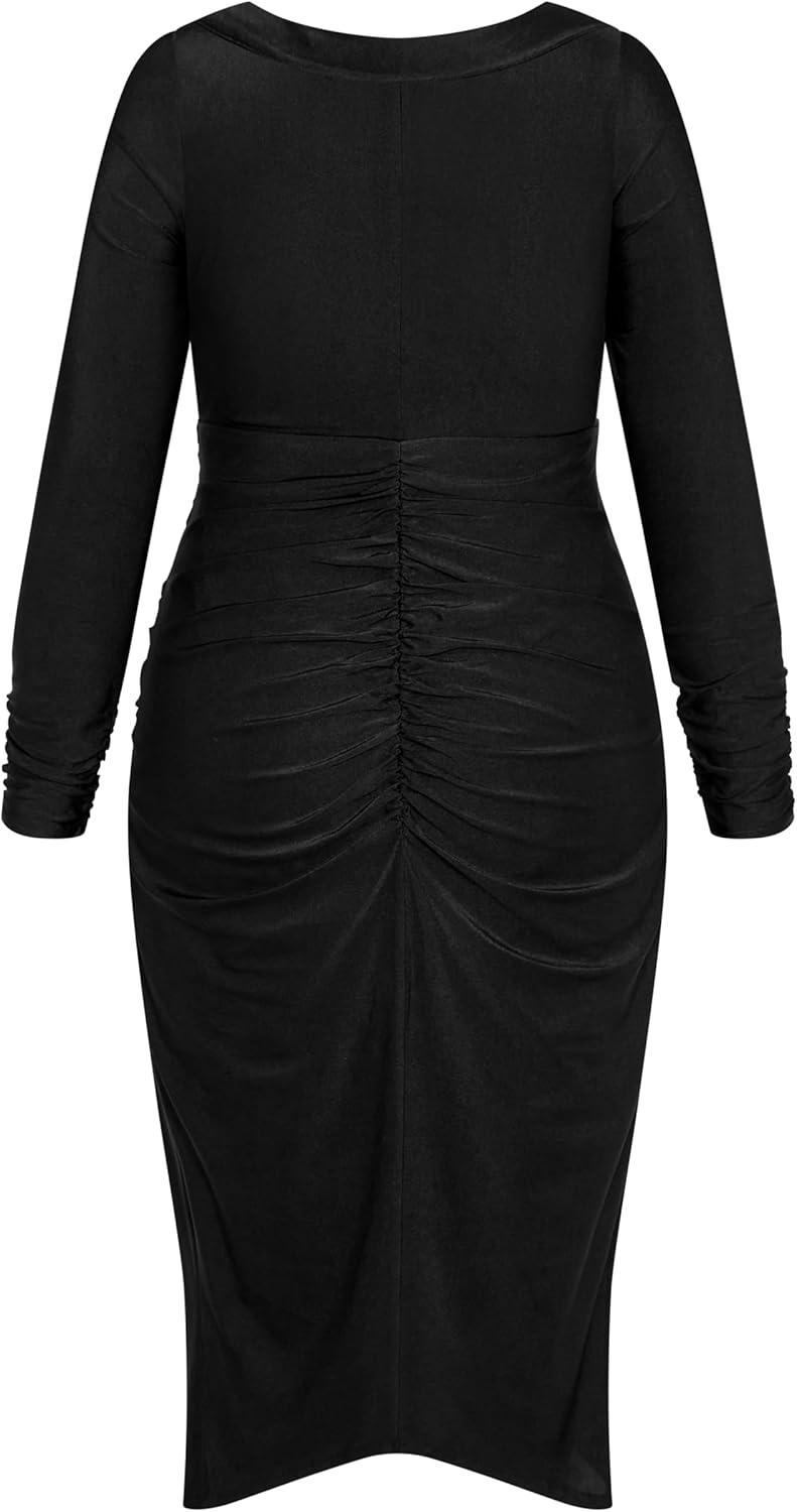 image:imageCity Chic Womens Plus Size Dress MarissaBlack