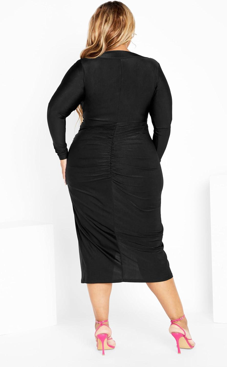 image:imageCity Chic Womens Plus Size Dress MarissaBlack