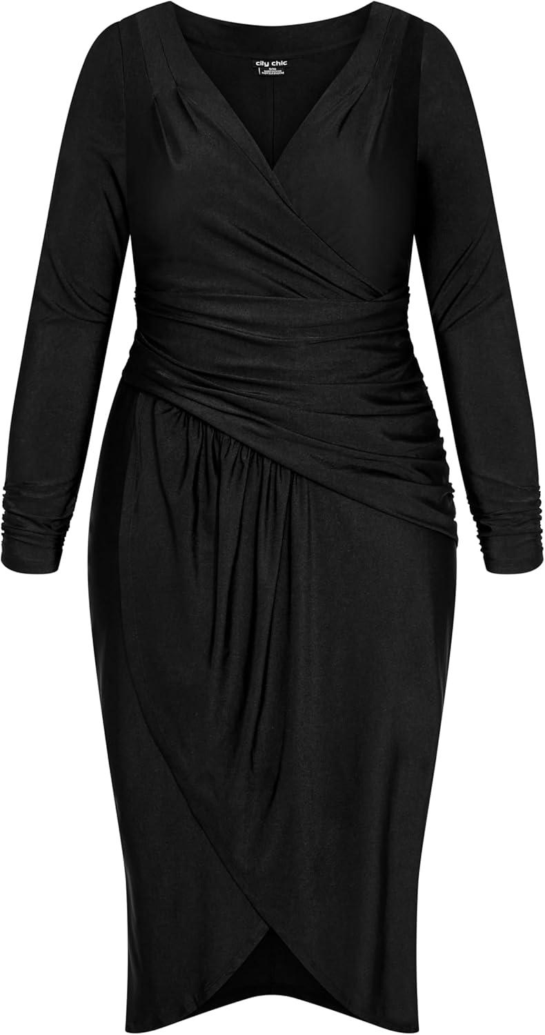 image:imageCity Chic Womens Plus Size Dress MarissaBlack