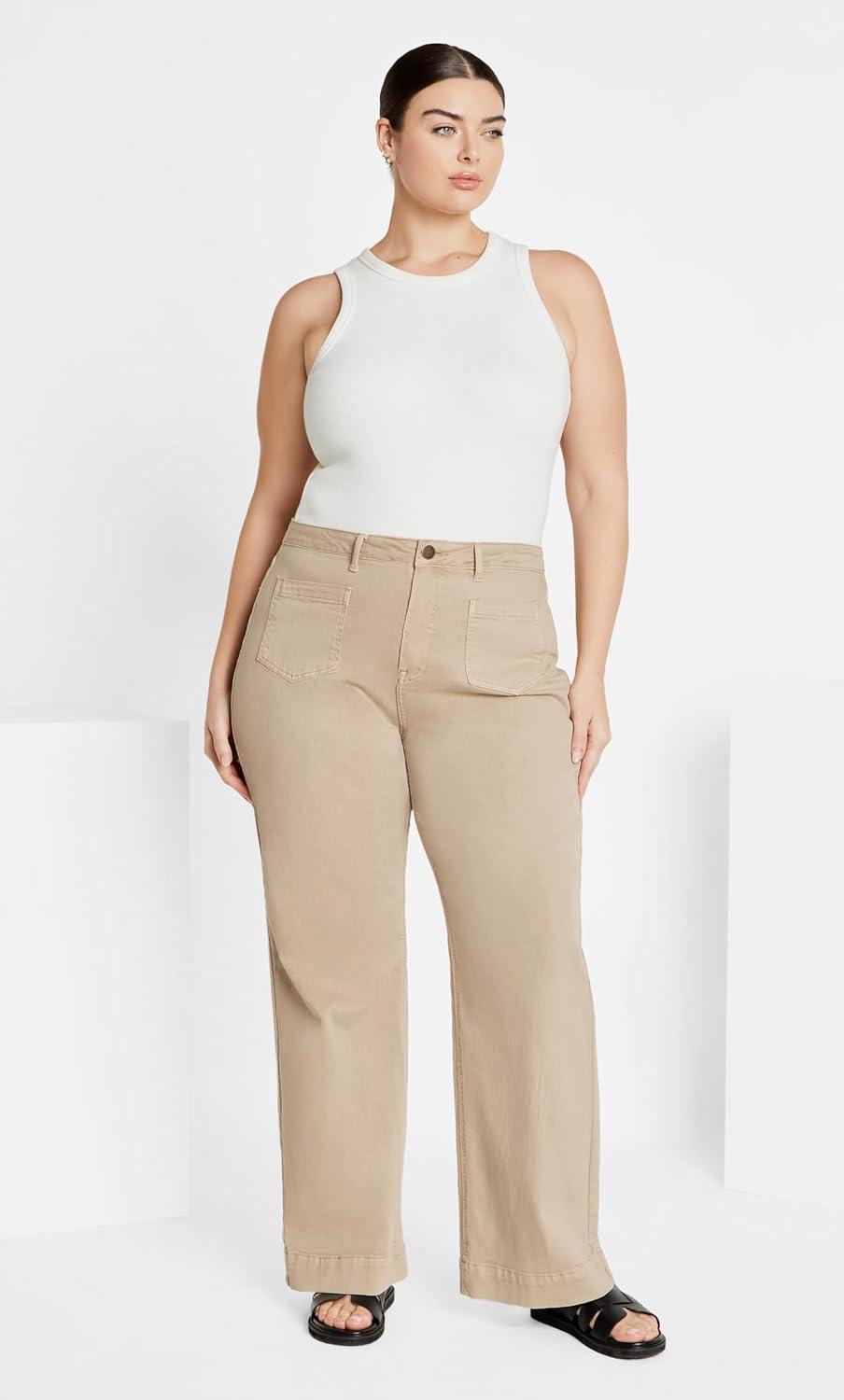 image:imageCity Chic Womens Plus Size Jean AmberStone