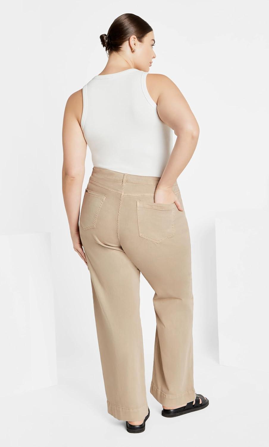 image:imageCity Chic Womens Plus Size Jean AmberStone