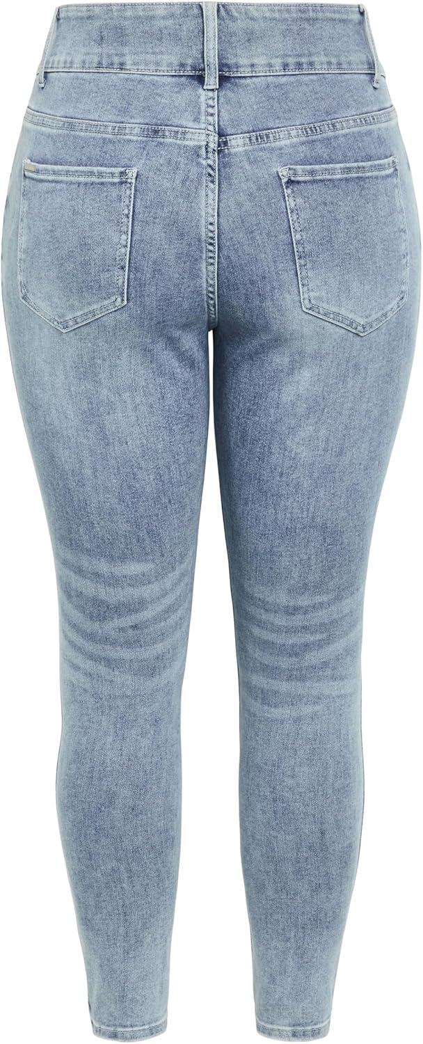 image:imageCity Chic Womens Plus Size Jean Harley Bleg RDenim Mid