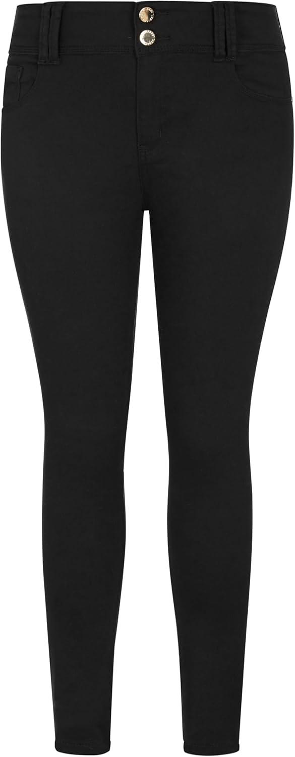image:imageCity Chic Womens Plus Size Jeans Asha Regular High Rise SkinnyBlack