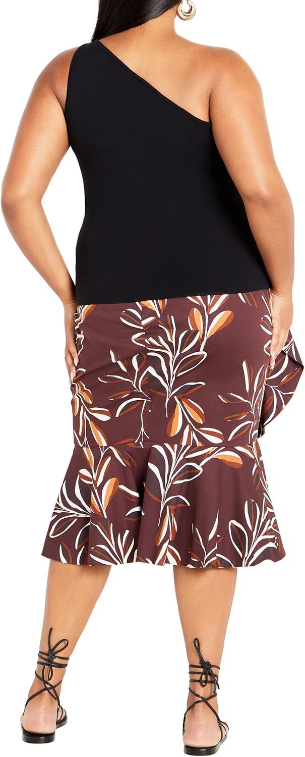 image:imageCity Chic Womens Plus Size Louisa TopBlack