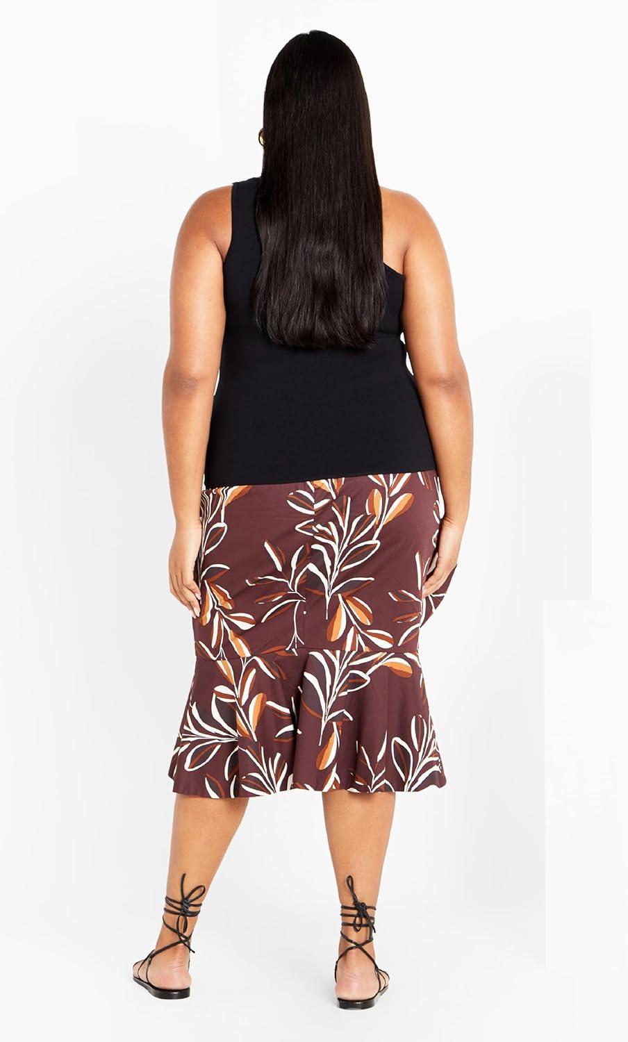 image:imageCity Chic Womens Plus Size Louisa TopBlack