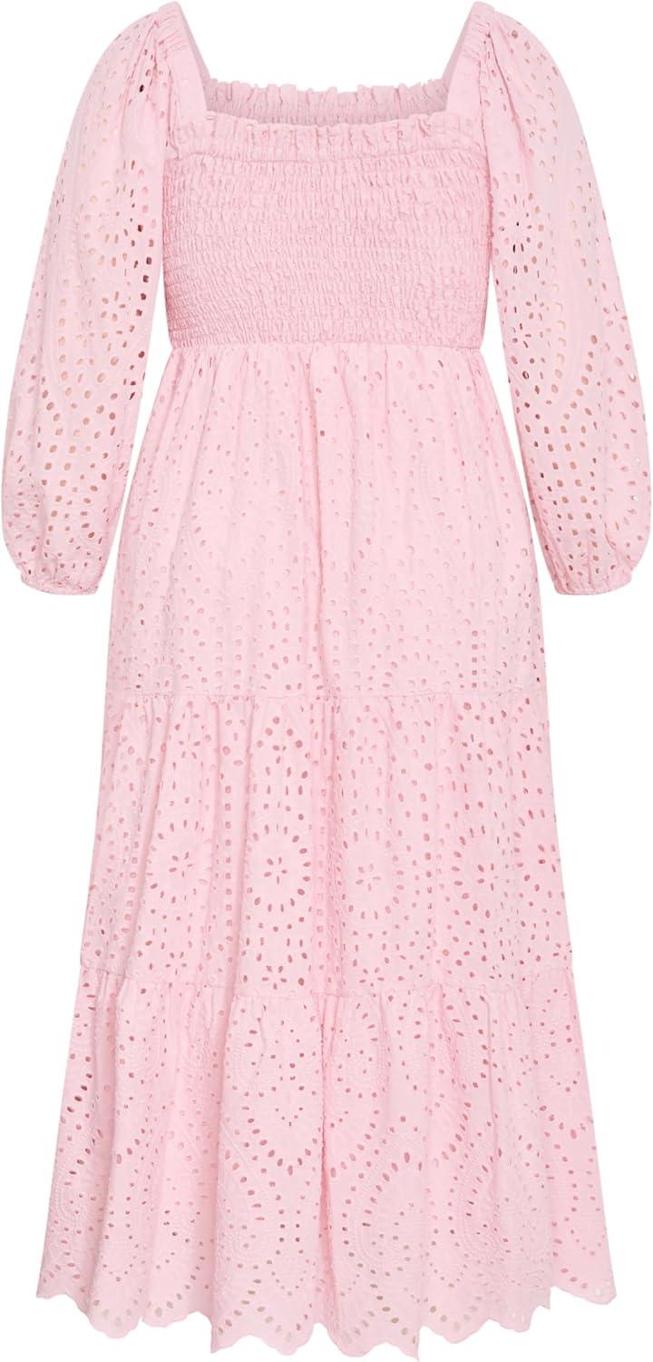 image:imageCity Chic Womens Plus Size Maxi Dress BrodieSoft Pink