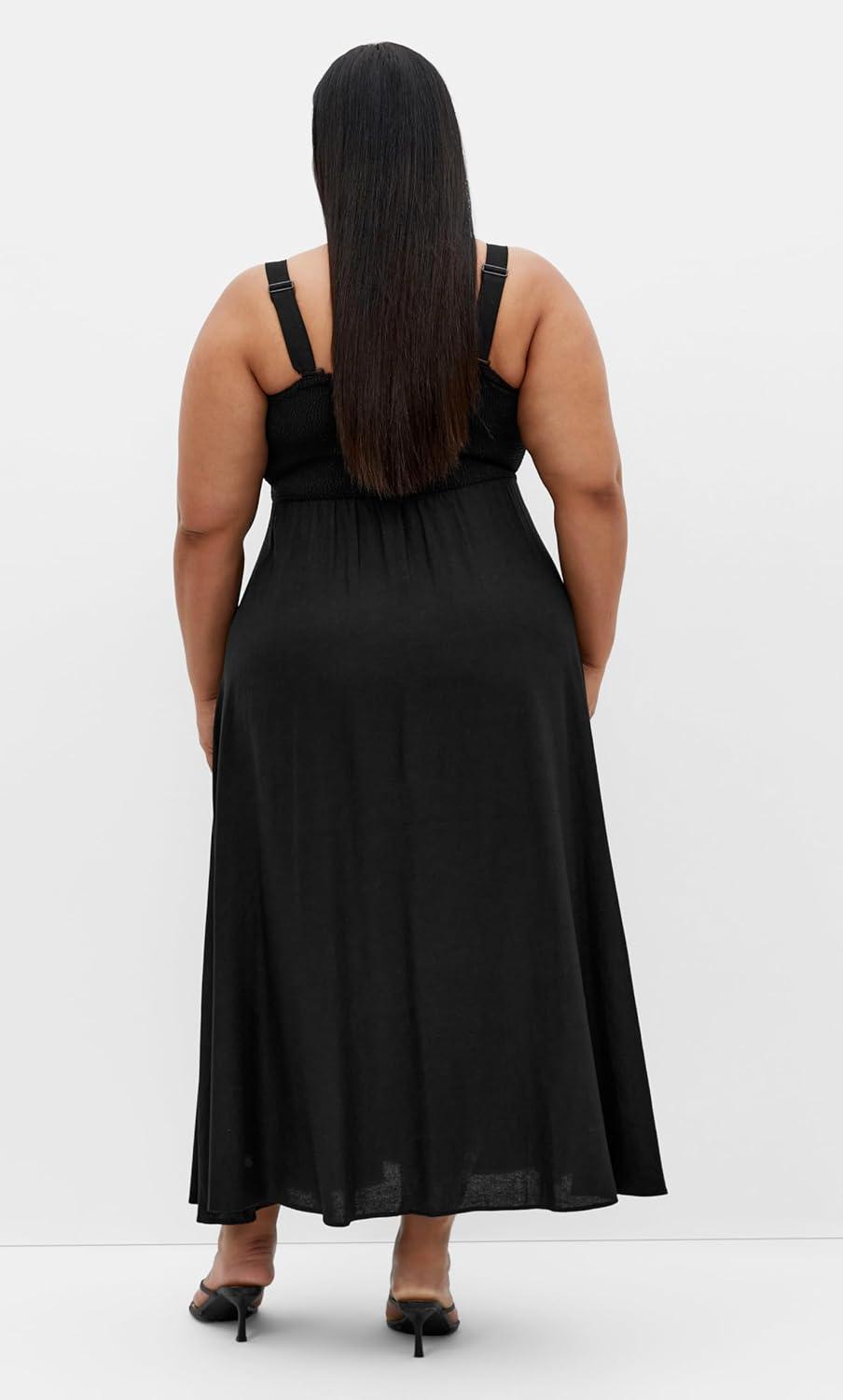 image:imageCity Chic Womens Plus Size Maxi Dress CollinsBlack