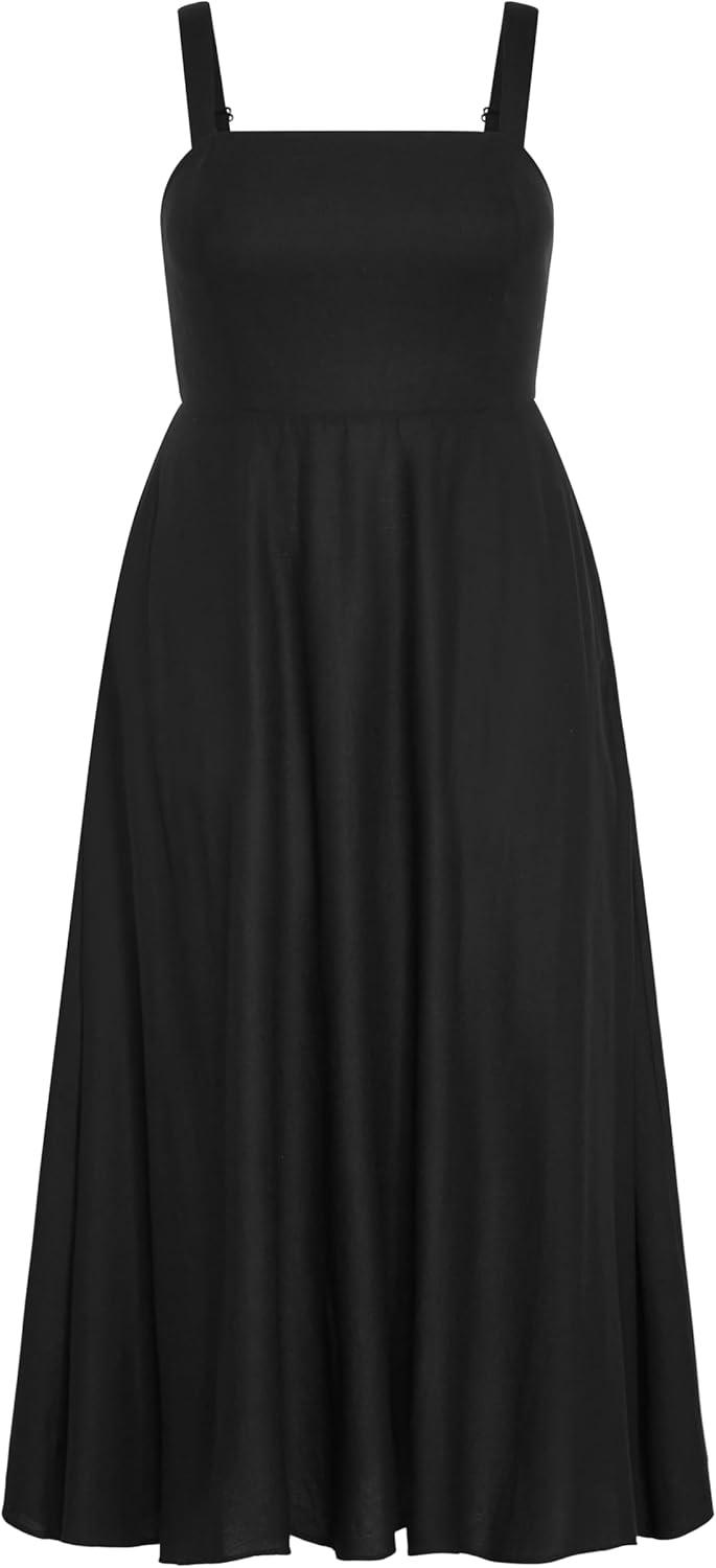 image:imageCity Chic Womens Plus Size Maxi Dress CollinsBlack