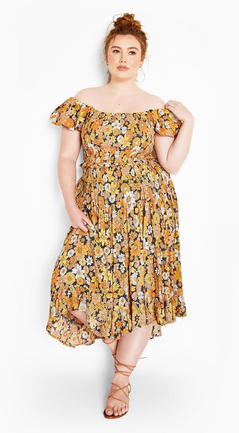 image:imageCity Chic Womens Plus Size Naomi TopSunshine