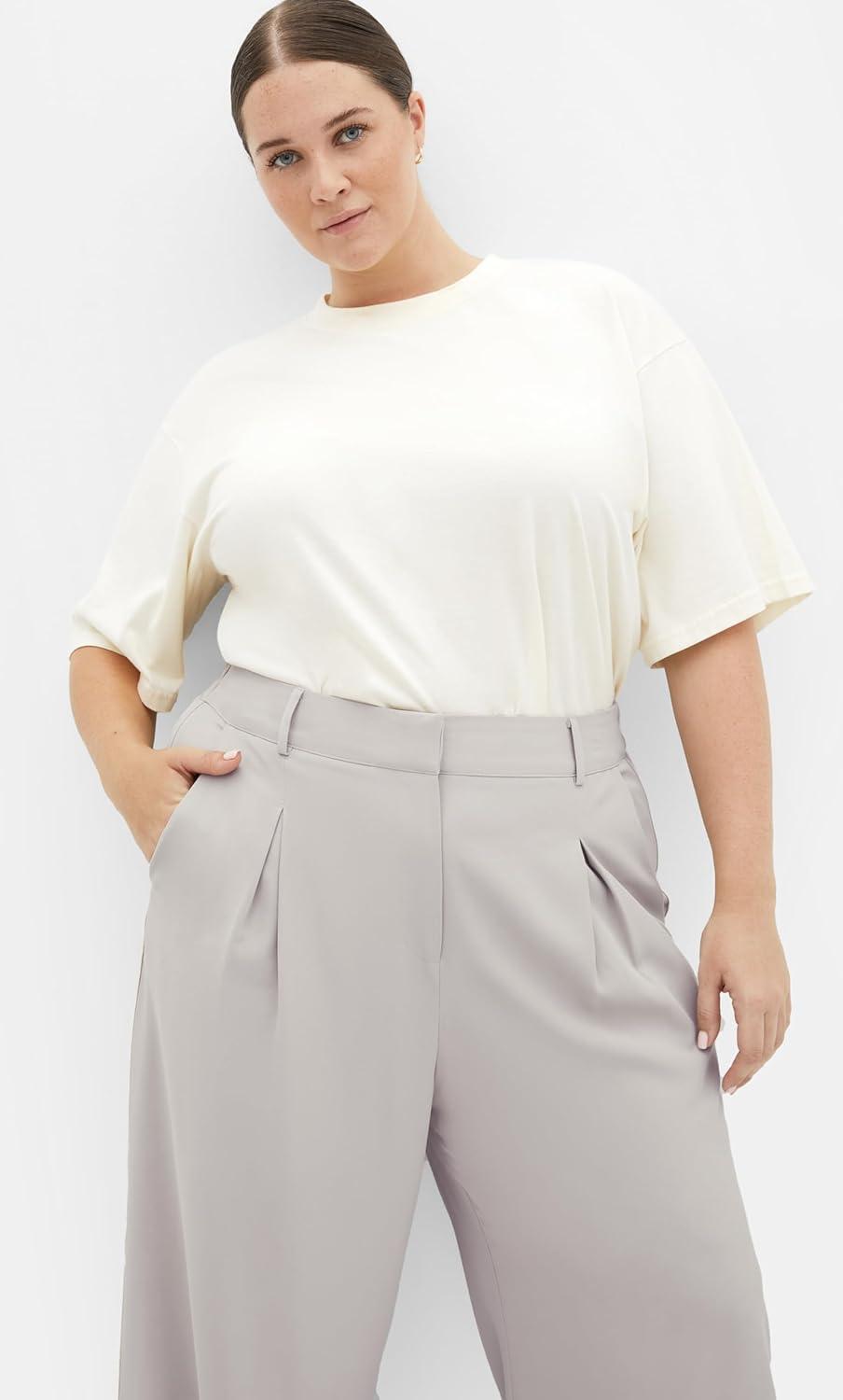 image:imageCity Chic Womens Plus Size Pants JordanNeutral