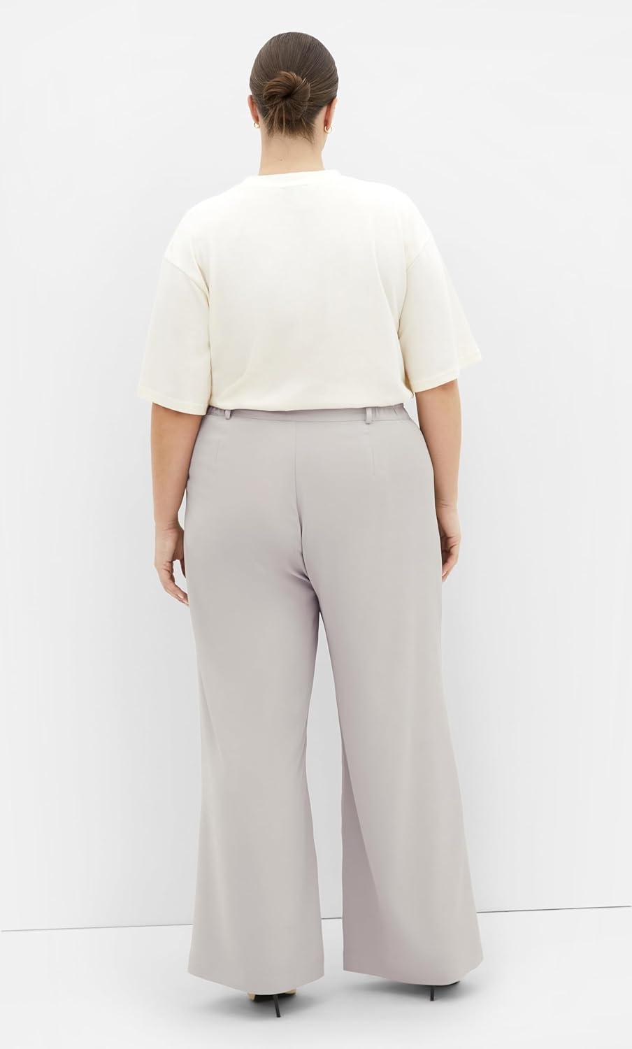 image:imageCity Chic Womens Plus Size Pants JordanNeutral