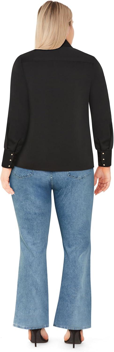 image:imageCity Chic Womens Plus Size Shirt AmouraBlack
