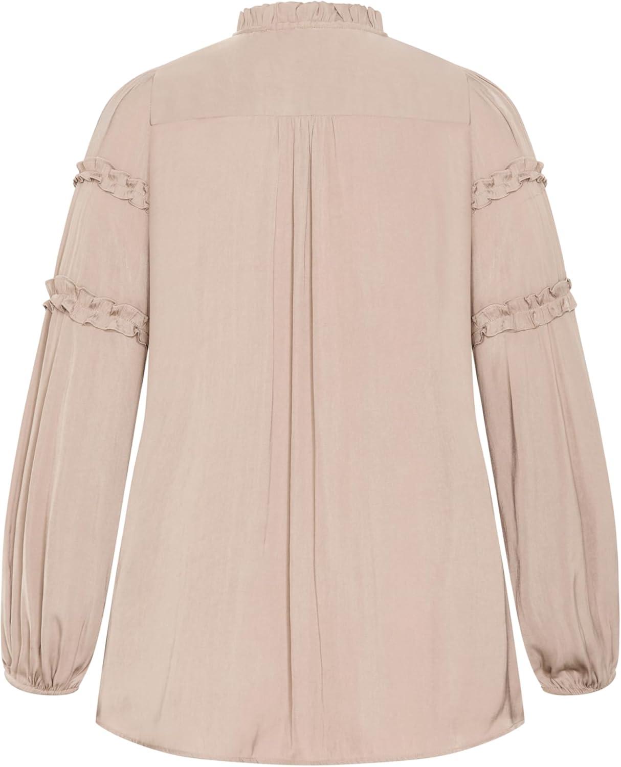 image:imageCity Chic Womens Plus Size Shirt Drama QueenStone