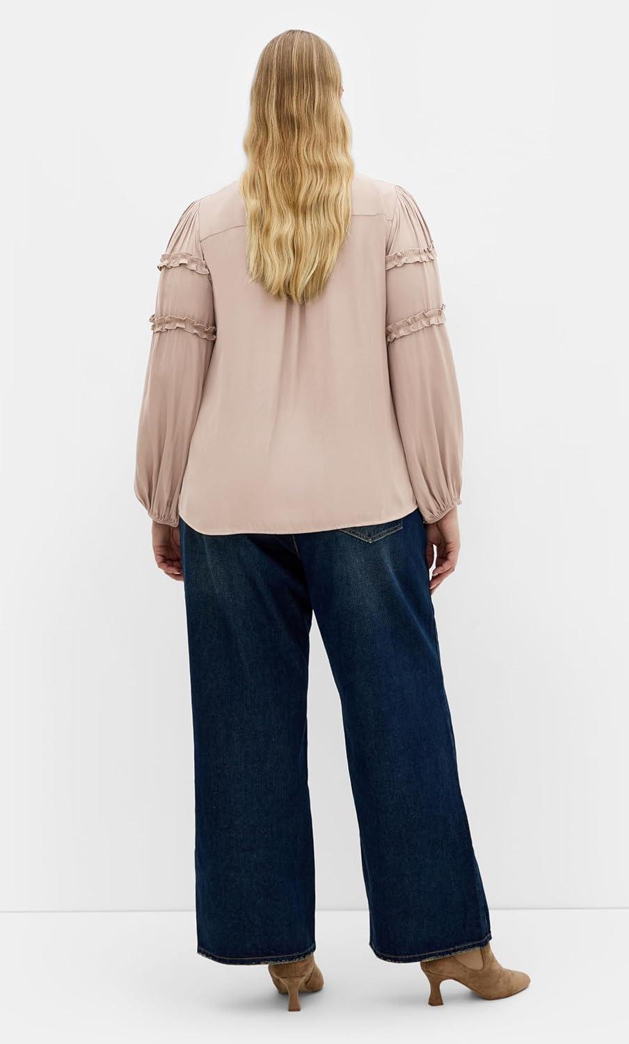 image:imageCity Chic Womens Plus Size Shirt Drama QueenStone