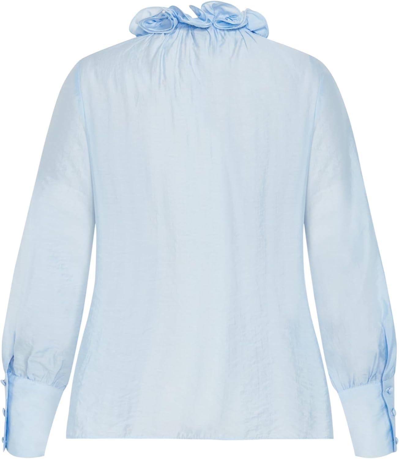 image:imageCity Chic Womens Plus Size Top AntoinetteSky Blue