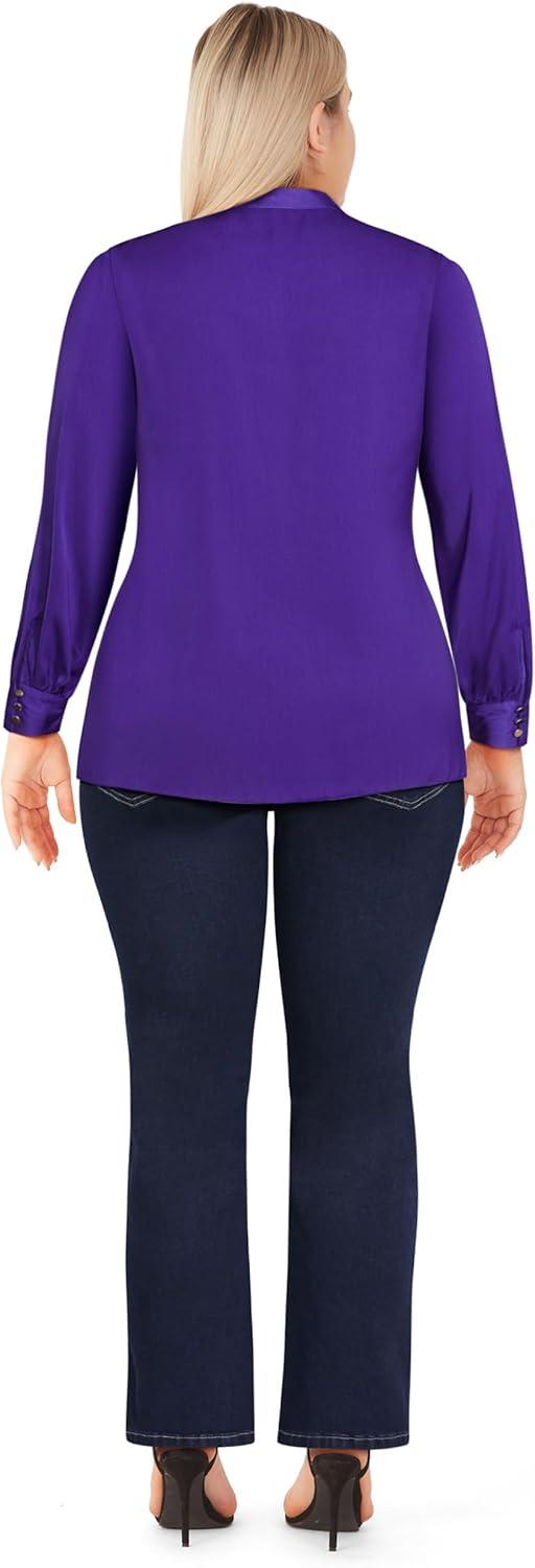 image:imageCity Chic Womens Plus Size Top ChanaPurple