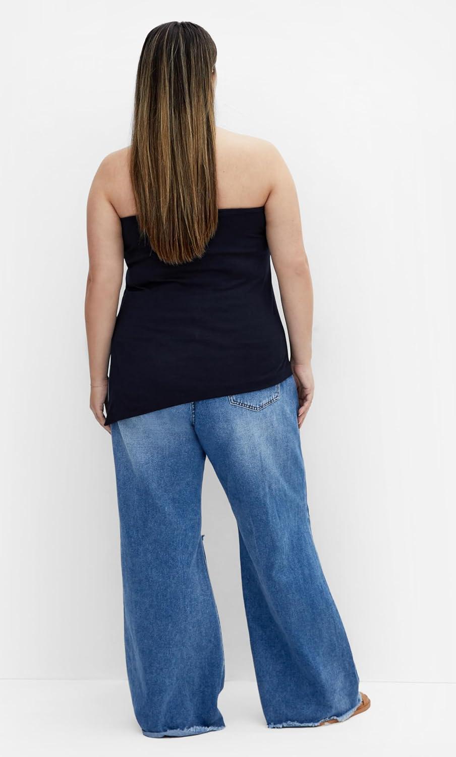 image:imageCity Chic Womens Plus Size Top CharleyNavy