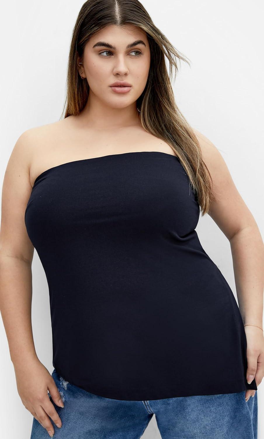 image:imageCity Chic Womens Plus Size Top CharleyNavy