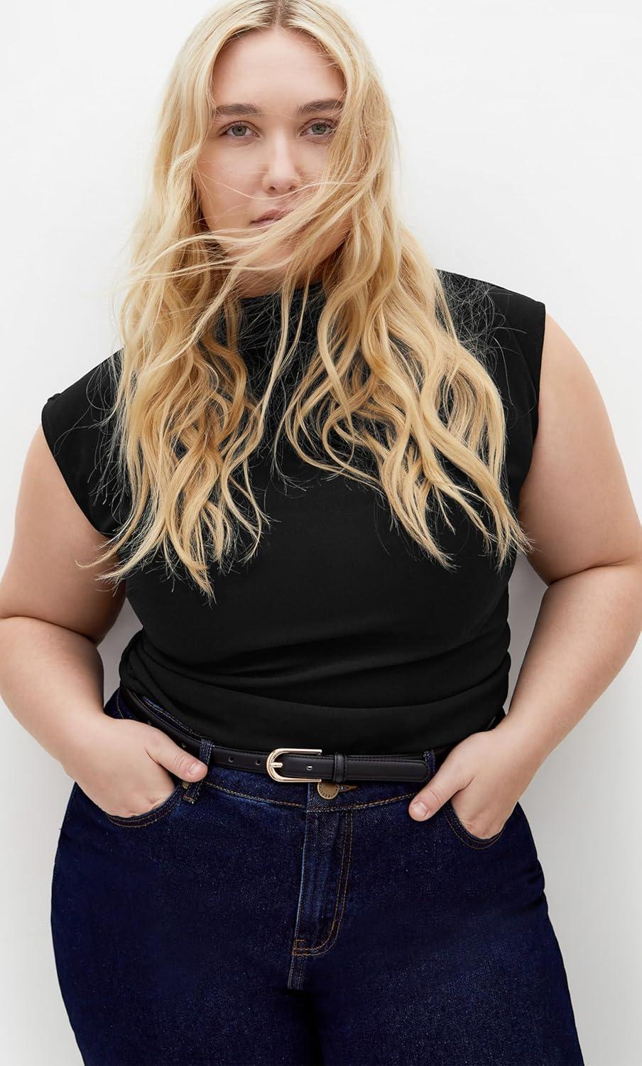image:imageCity Chic Womens Plus Size Top CharlizeBlack