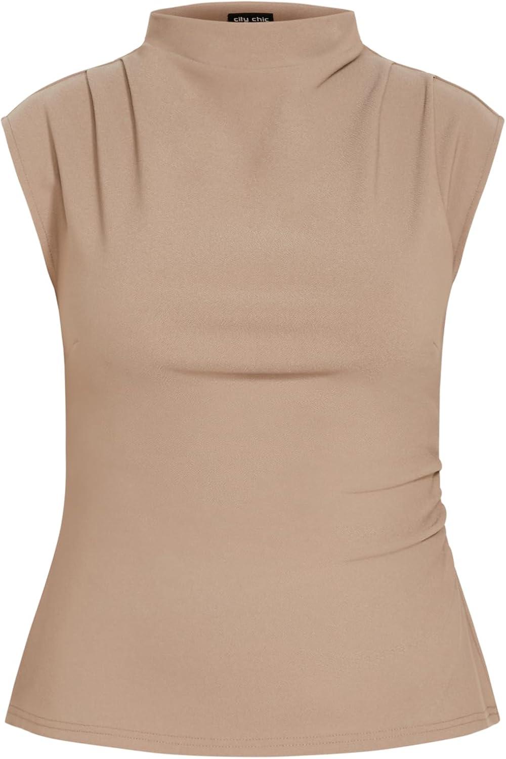 image:imageCity Chic Womens Plus Size Top CharlizeNatural