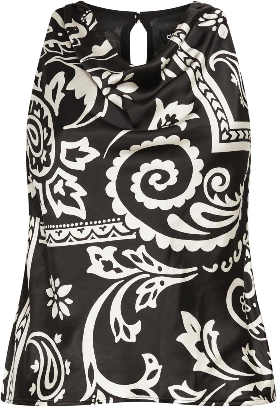 image:imageCity Chic Womens Plus Size Top JazlynPaisley