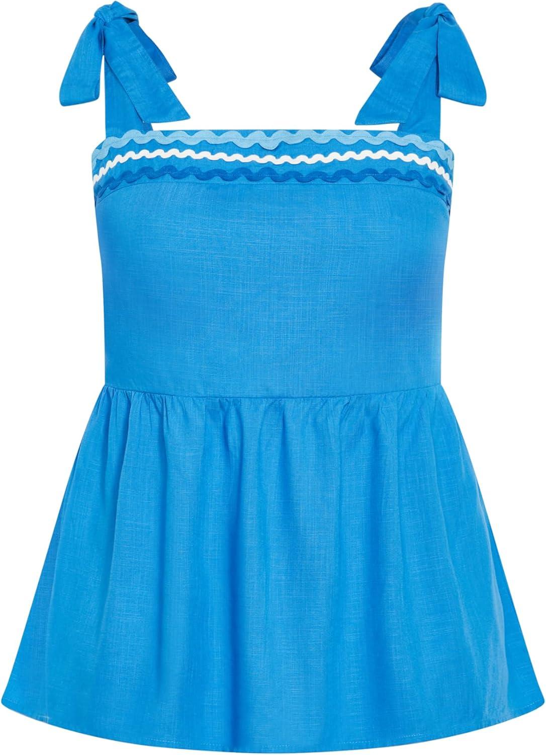 image:imageCity Chic Womens Plus Size Top Paradiso