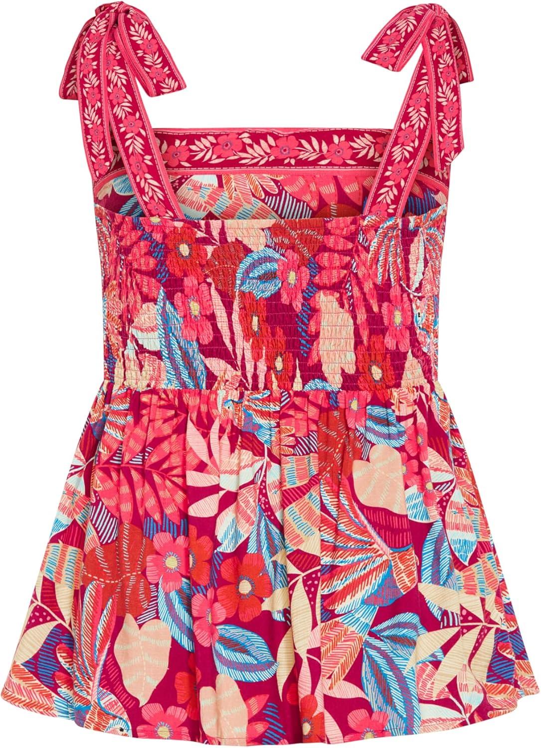 image:imageCity Chic Womens Plus Size Top Paradiso Print