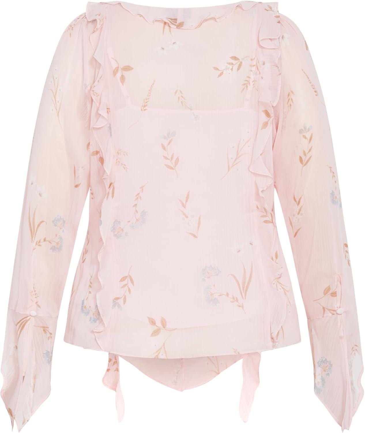 image:imageCity Chic Womens Plus Size Top Sweet NothingsAria Floral