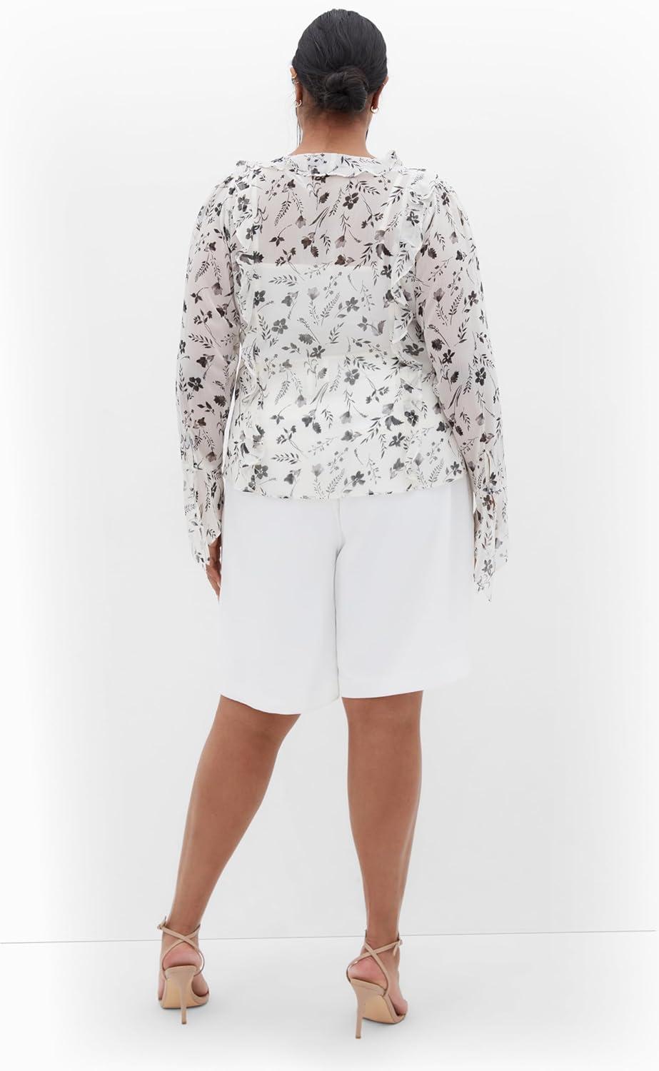 image:imageCity Chic Womens Plus Size Top Sweet NothingsAria Mono