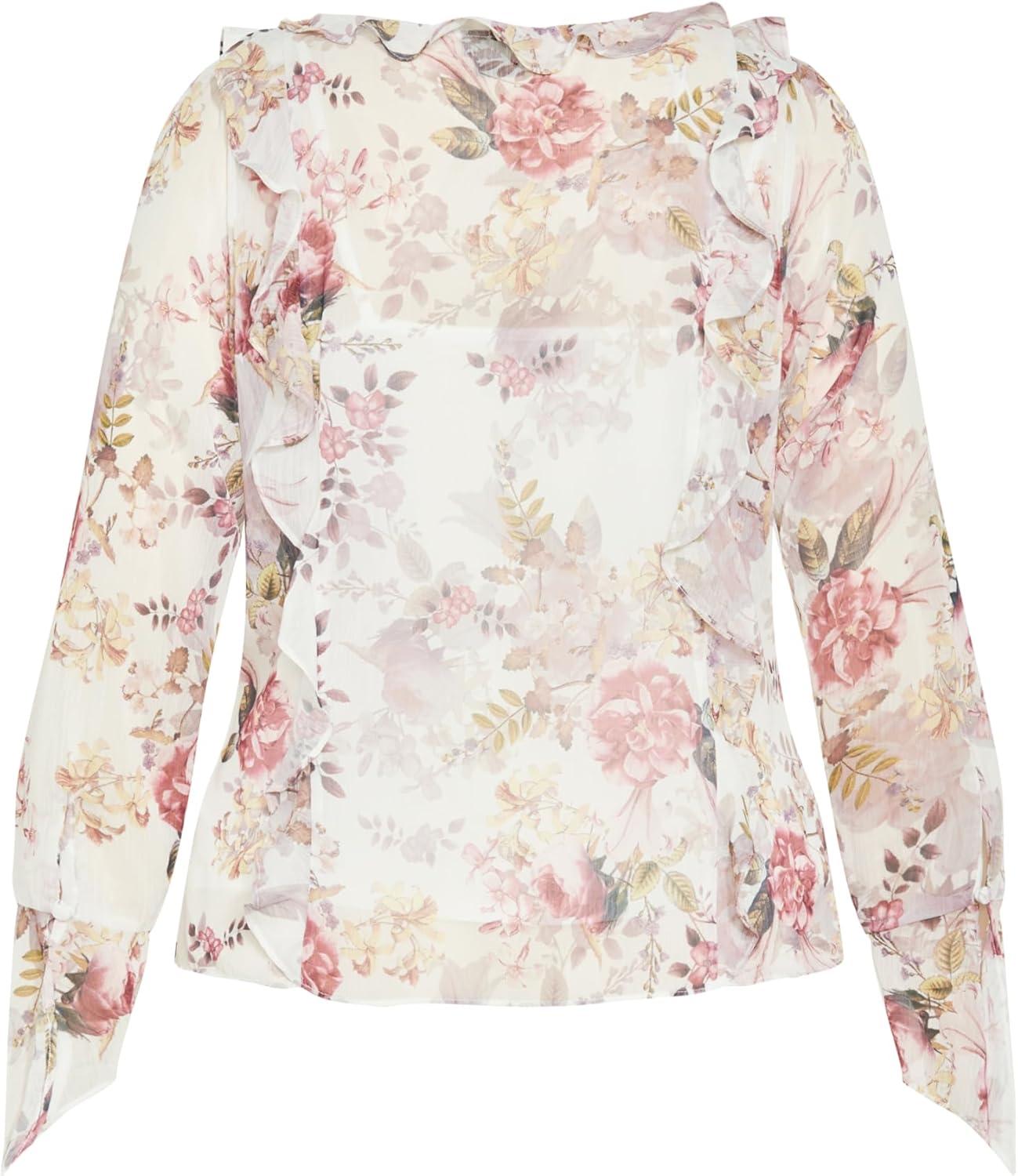 image:imageCity Chic Womens Plus Size Top Sweet NothingsPastel Floral