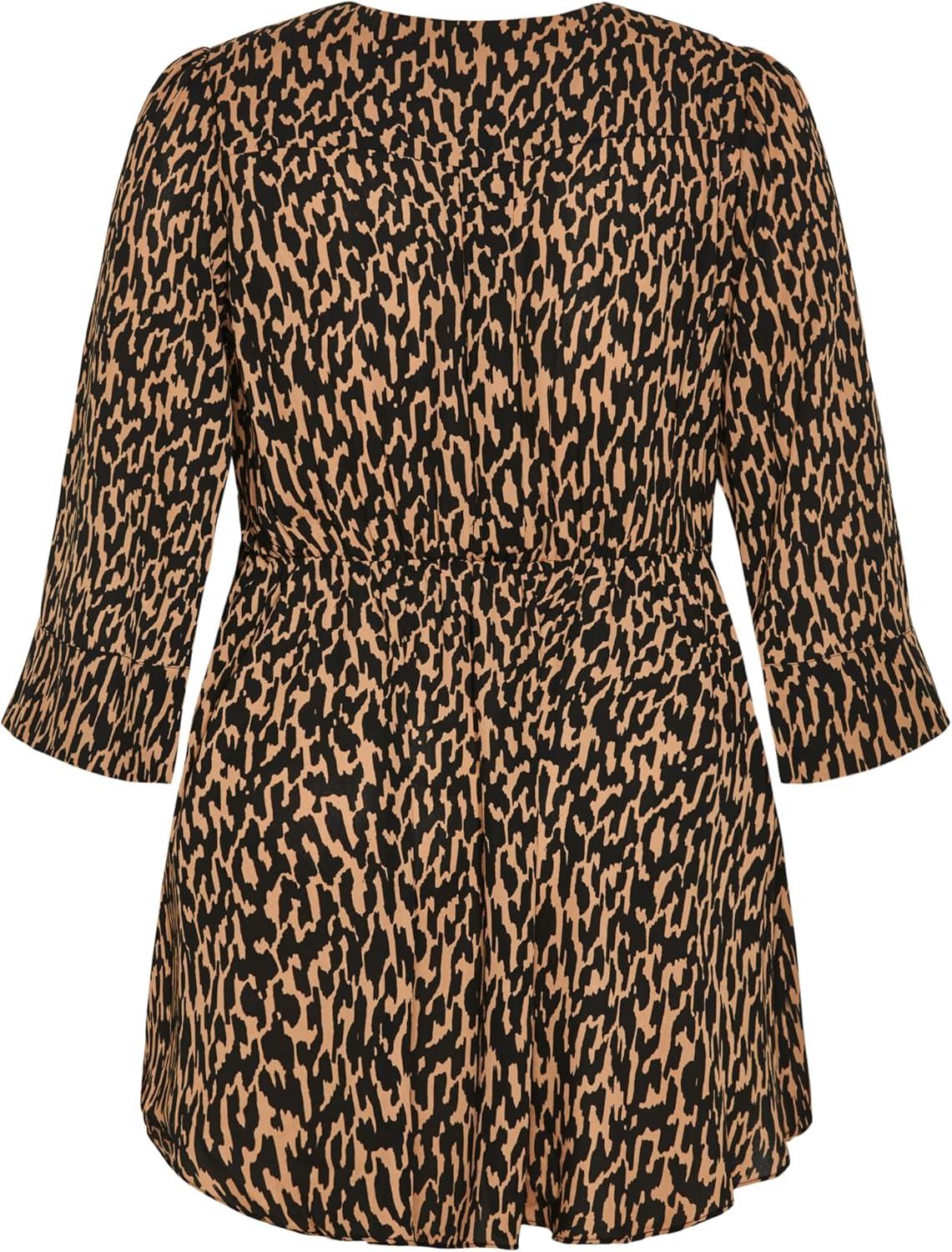image:imageCity Chic Womens Plus Size Top YaraGeo Animal