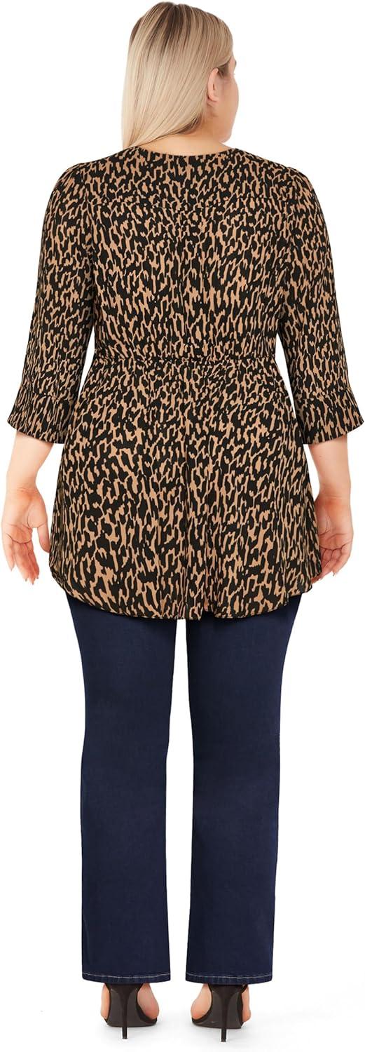 image:imageCity Chic Womens Plus Size Top YaraGeo Animal