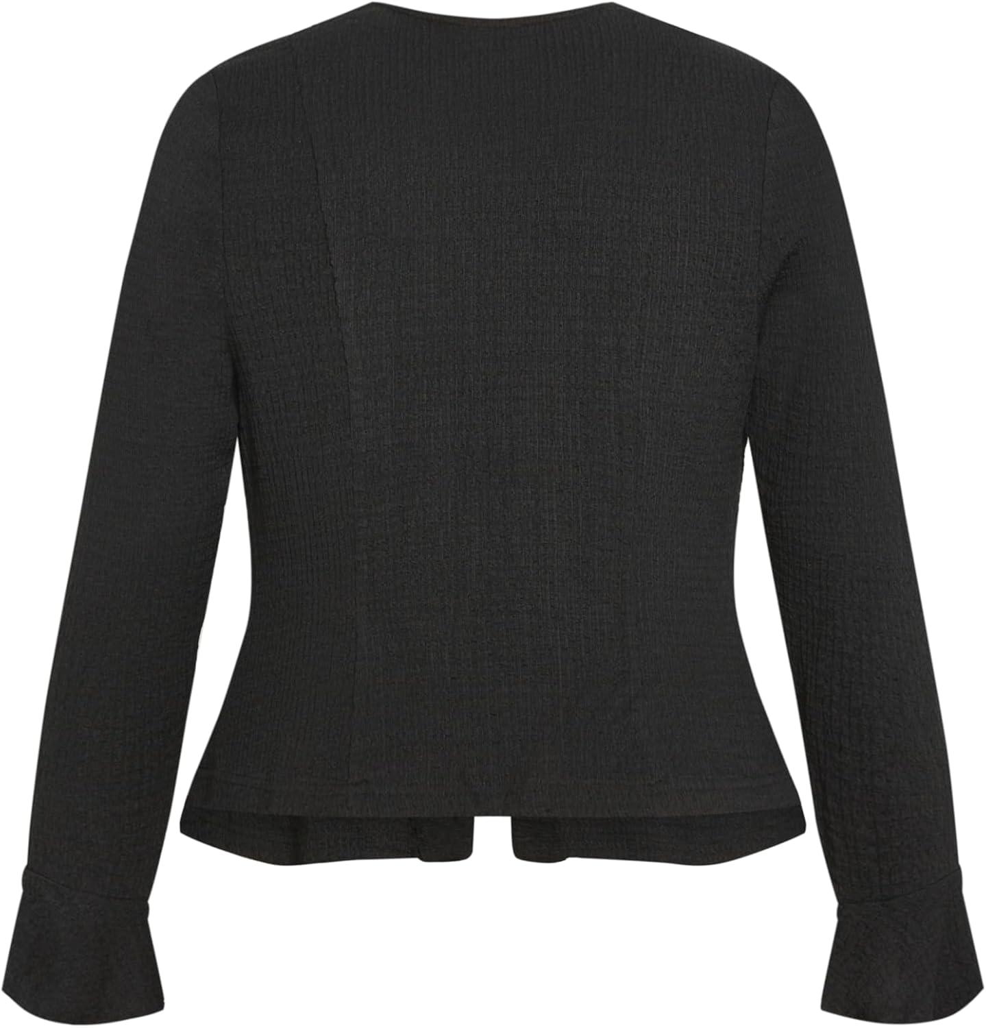 image:imageCity Chic Womens Plus Size Top CharmaineBlack