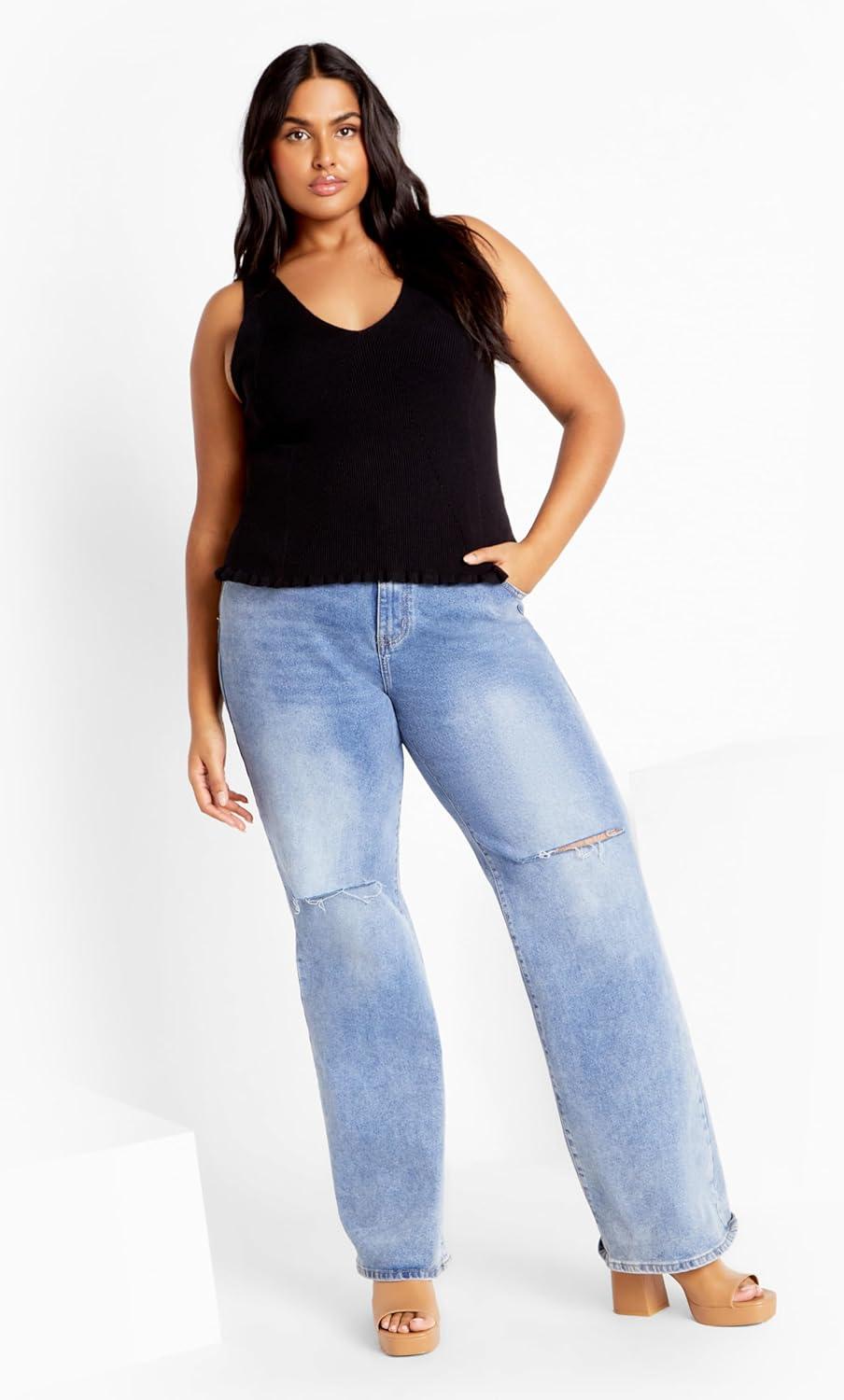 image:imageCity Chic Womens Sammie TopBlack