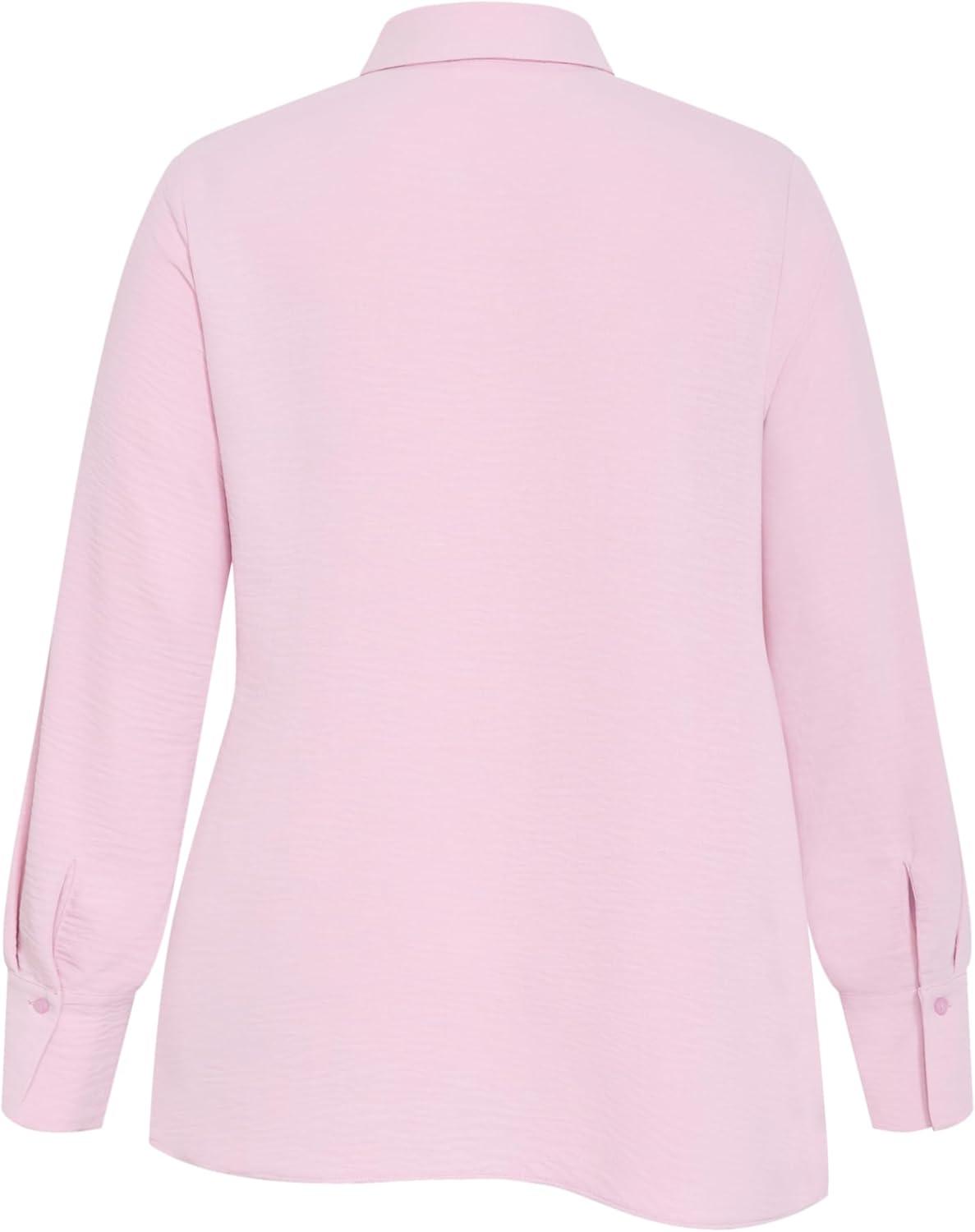 image:imageCity Chic Womens ShirtTelia Side TieSoft Pink