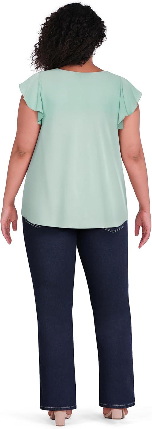 image:imageCity Chic Womens Top FlorrieBlue