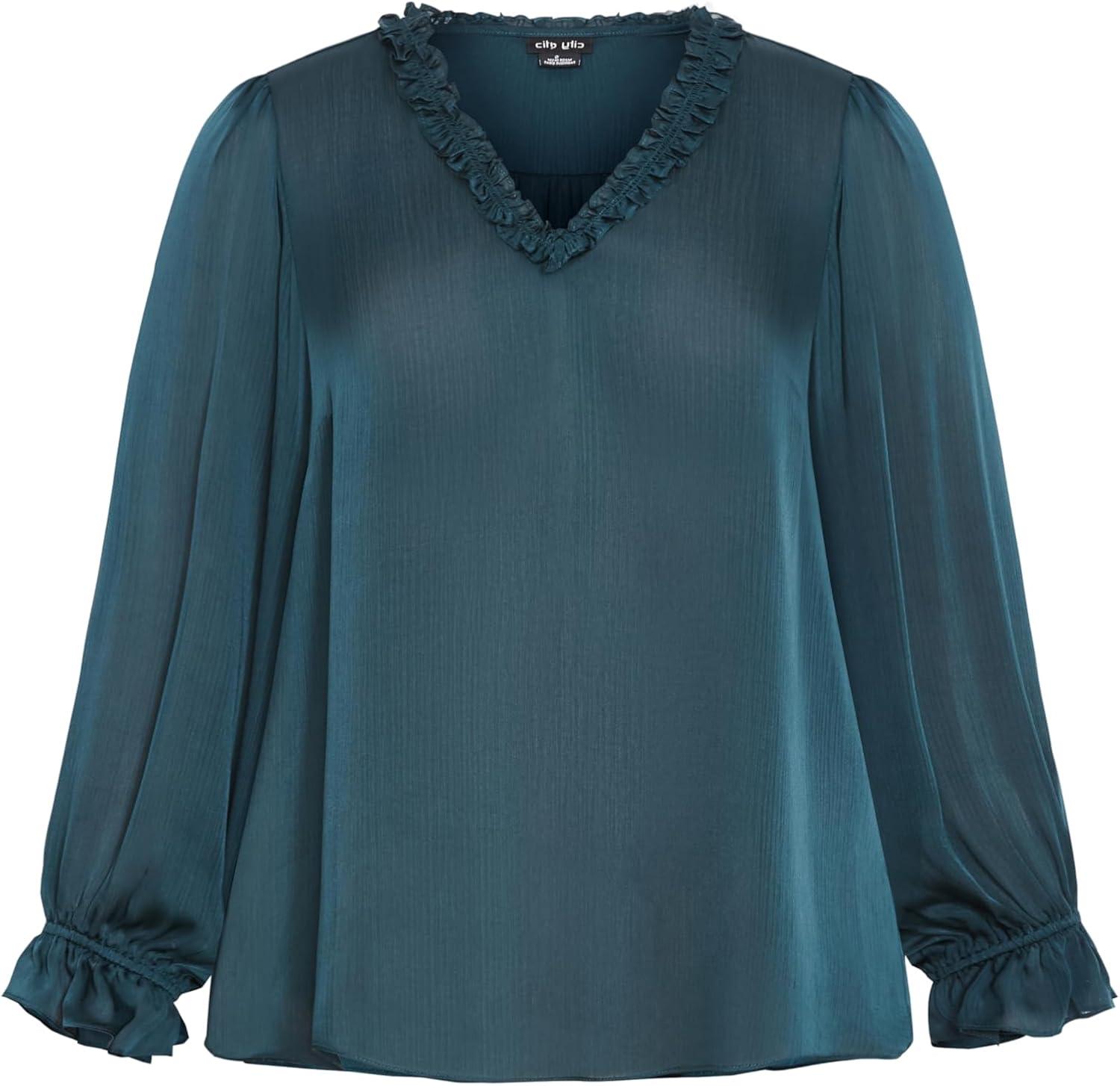 image:imageCity Chic Womens TopMaiaTeal