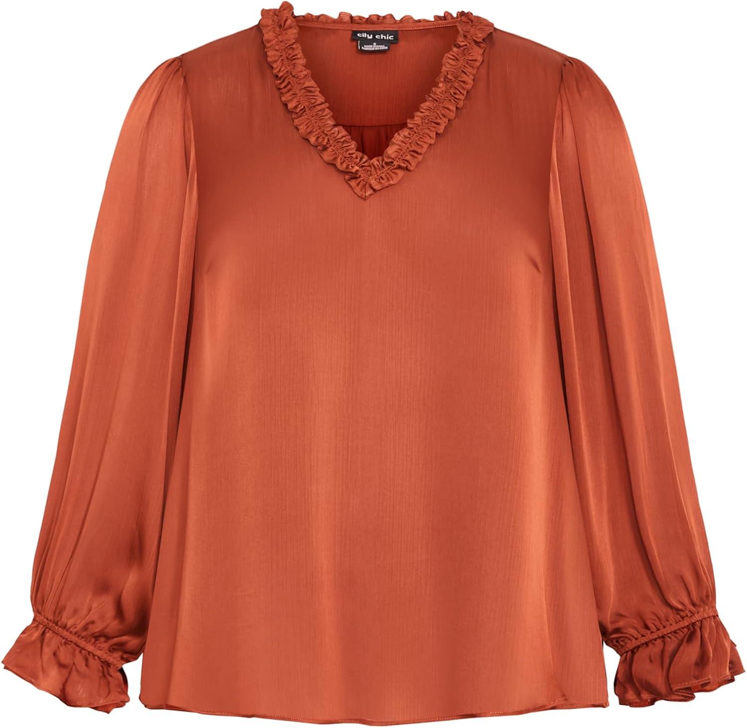 image:imageCity Chic Womens TopMaiaToffee