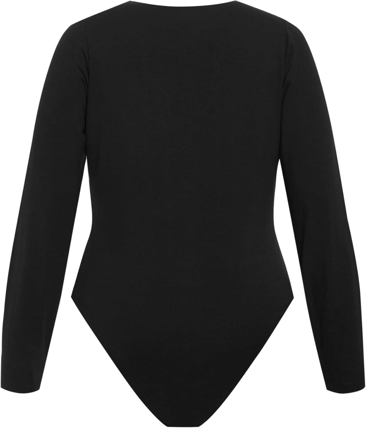 image:imageCity Chic womens Bodysuit PleatBlack
