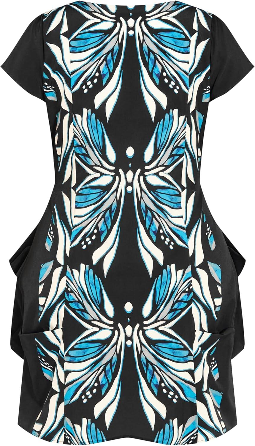 image:imageCity Chic womens Tunic Nova ZipPrint