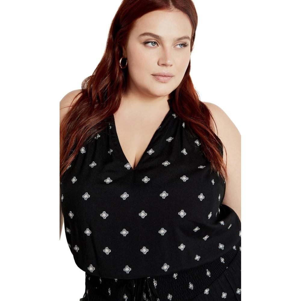 image:imageCity Chic Plus Size Top Sky TopBlk Wild Love