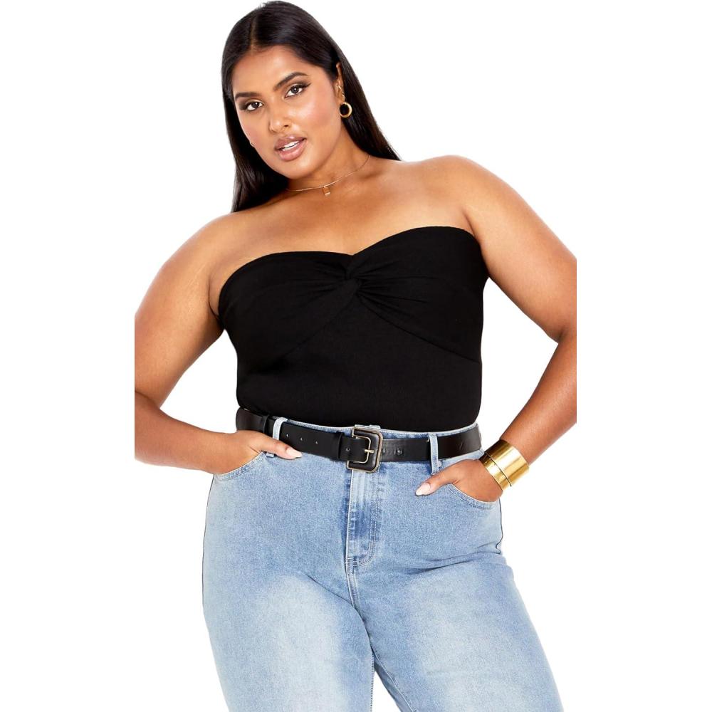 image:imageCity Chic Womens Asher TopBlack