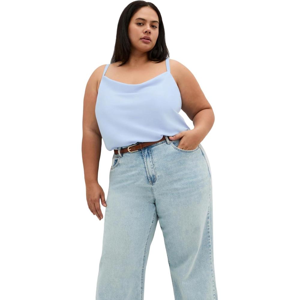 image:imageCity Chic Womens CamiCowl NeckSky Blue