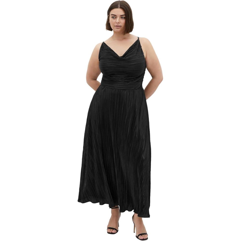 image:imageCity Chic Womens Cocktail Dress  Kamila Cowl NeckBlack