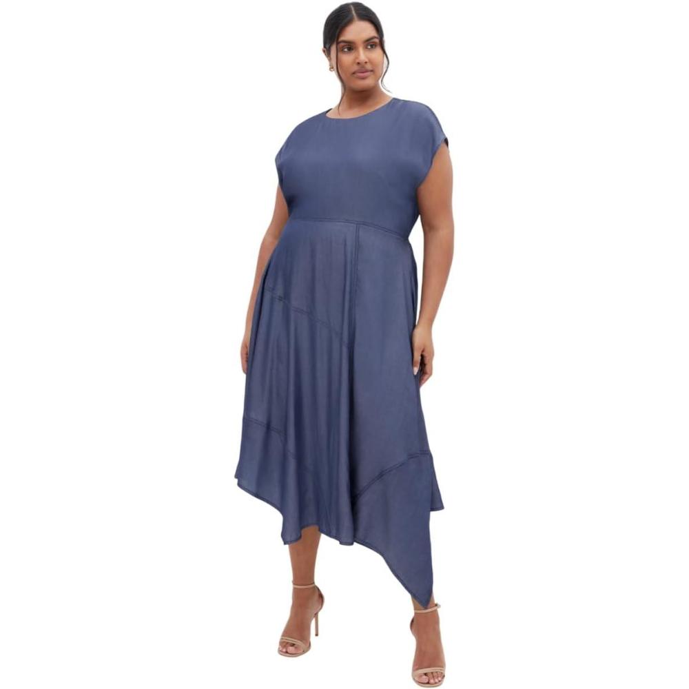 image:imageCity Chic Womens Plus Size Dress  HampsteadDark Denim