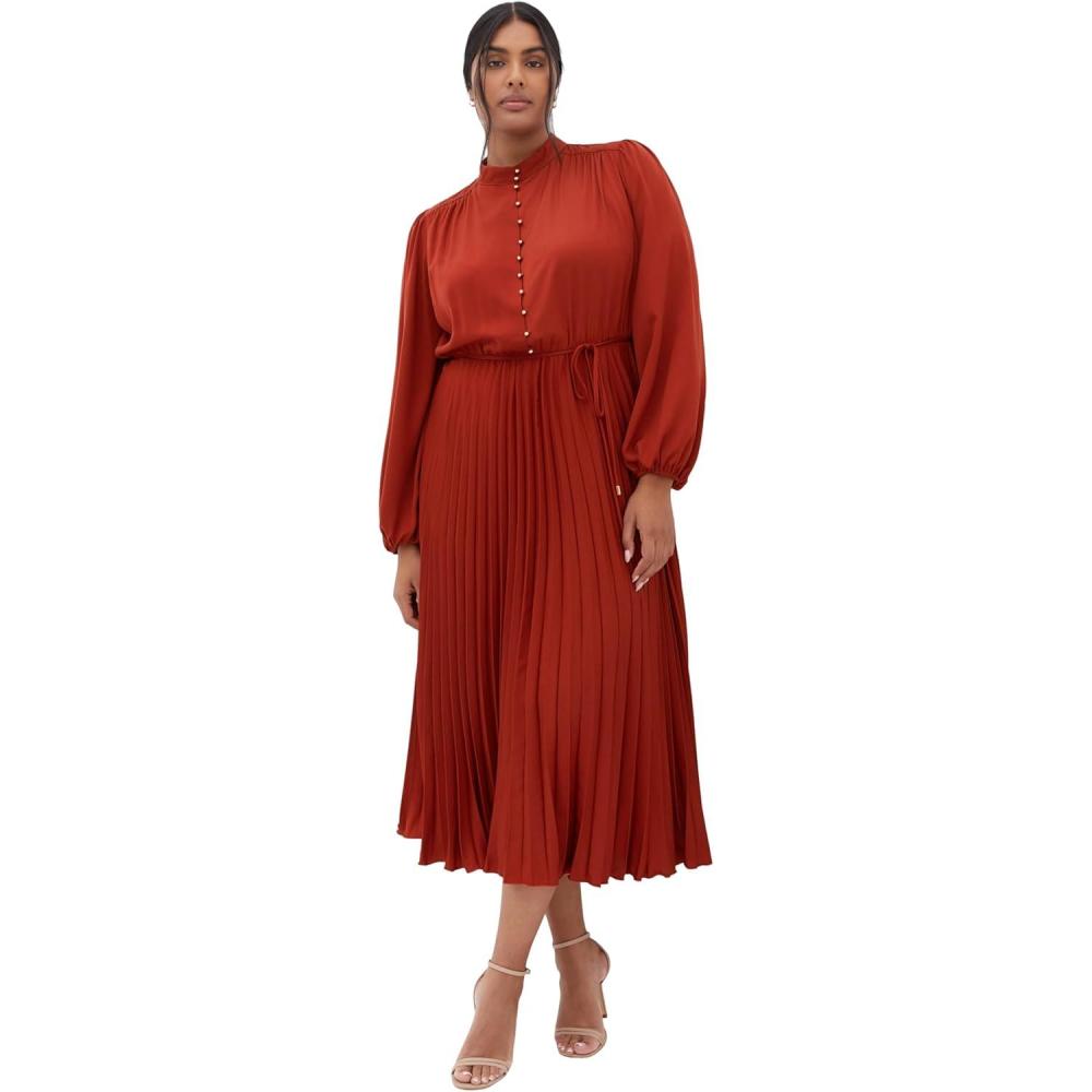 image:imageCity Chic Womens Plus Size DressOasisCinnamon