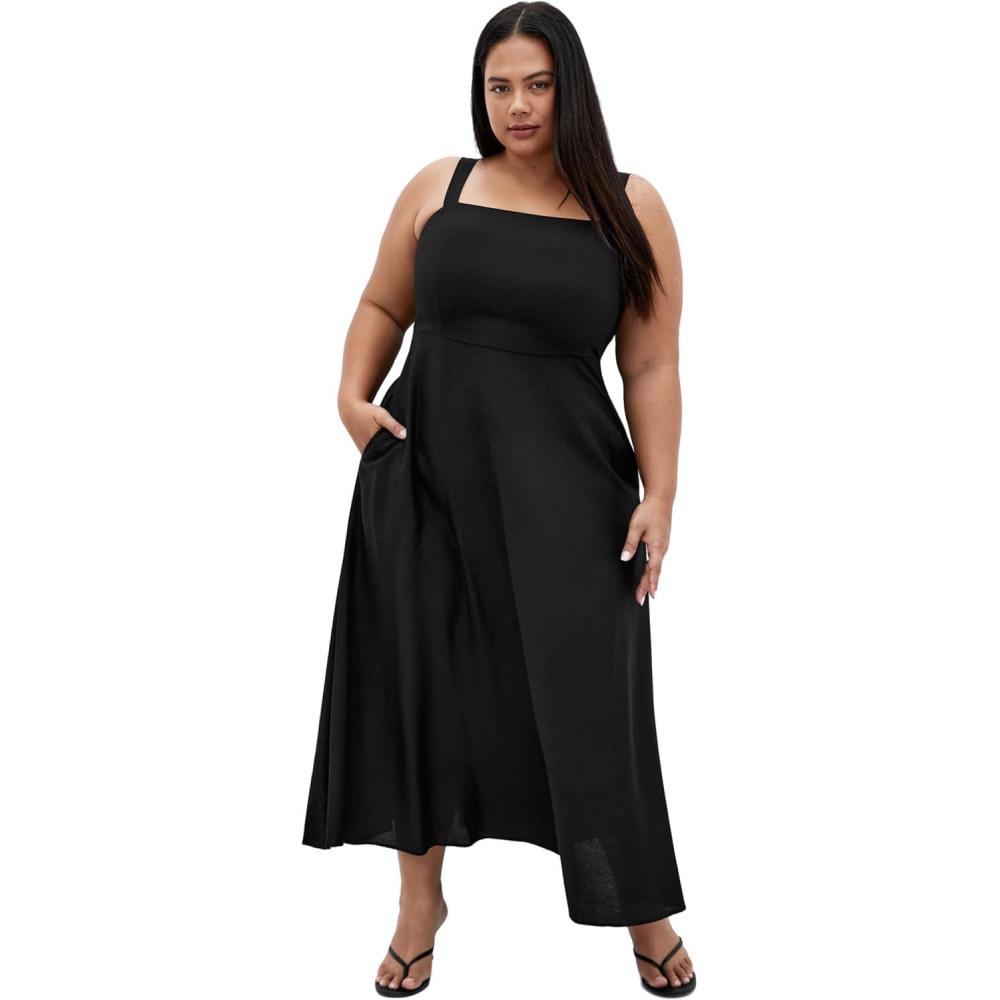 image:imageCity Chic Womens Plus Size Maxi Dress  CollinsBlack